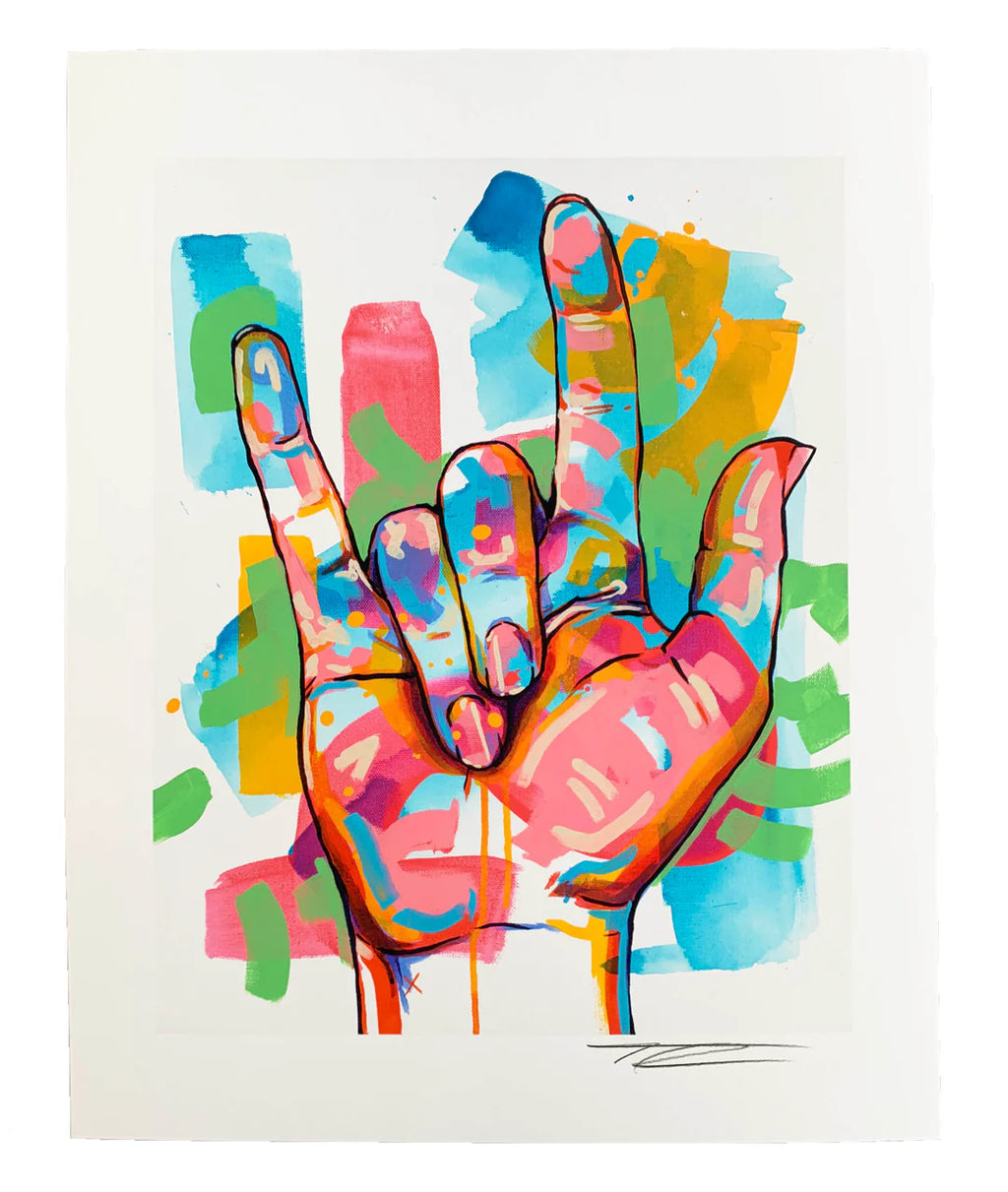 I Love You III Fine Art Print