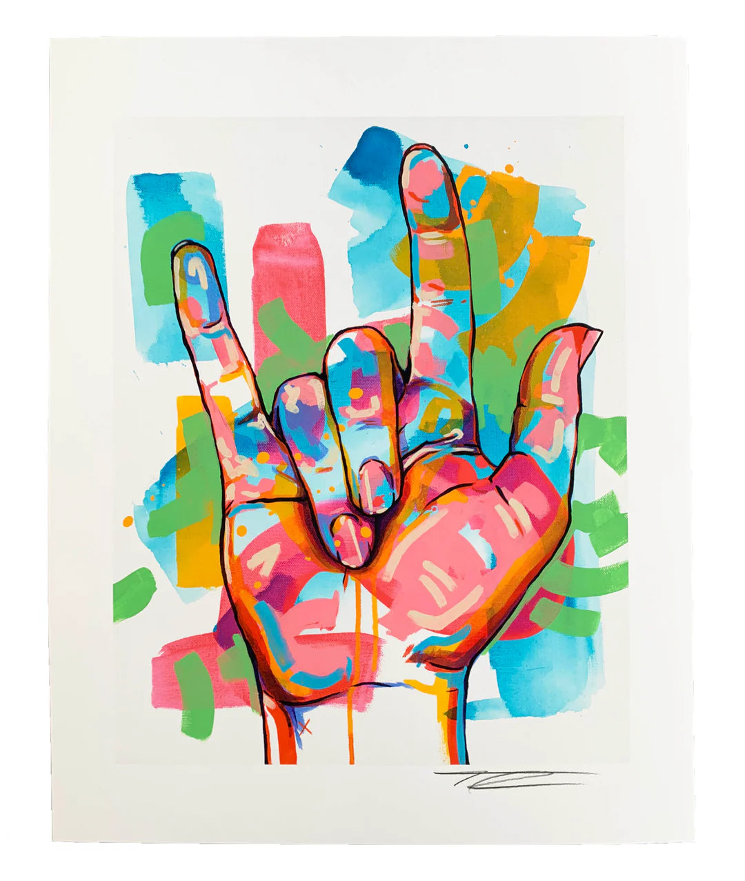 I Love You III Fine Art Print