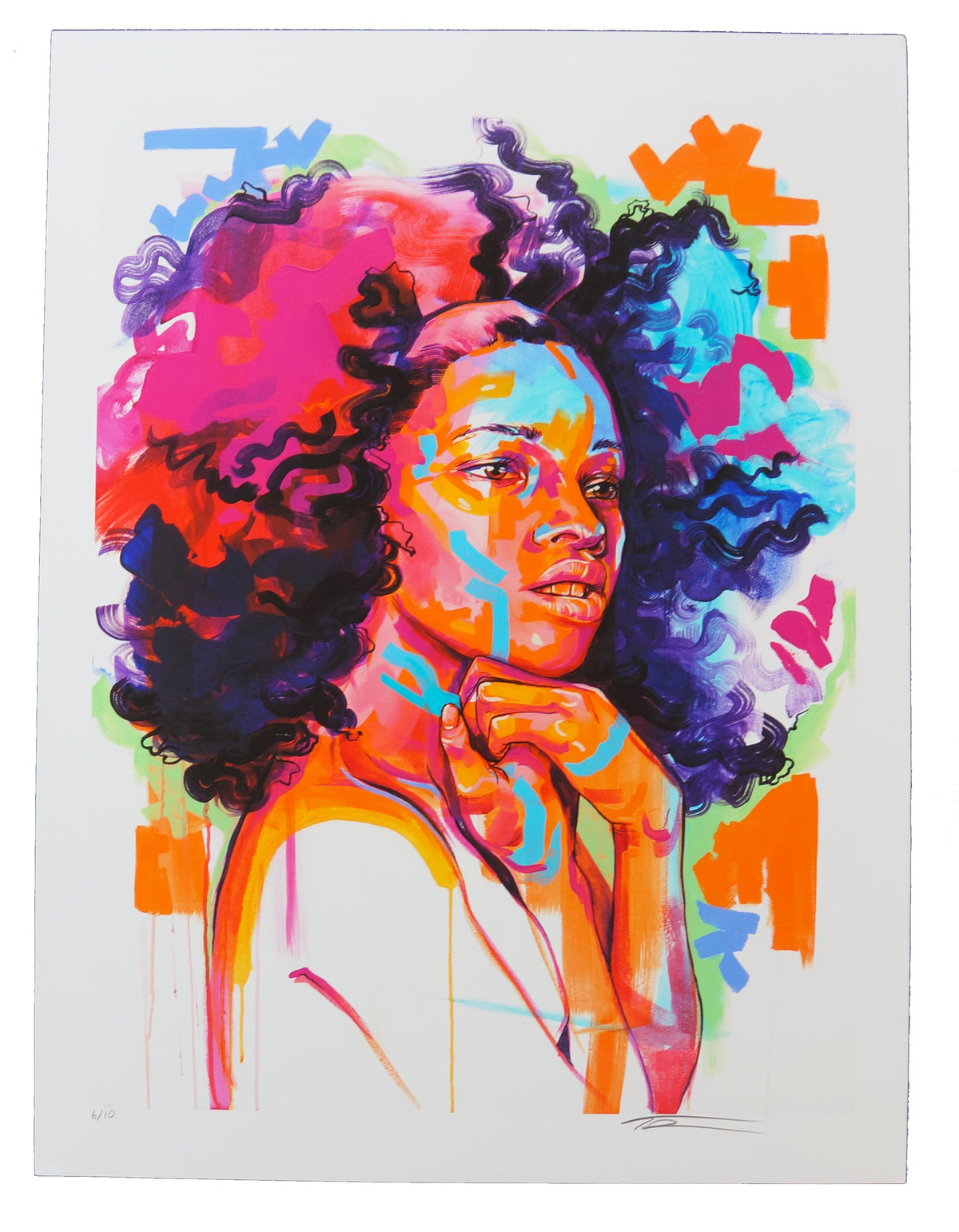Violet Large Scale Fine Art Print