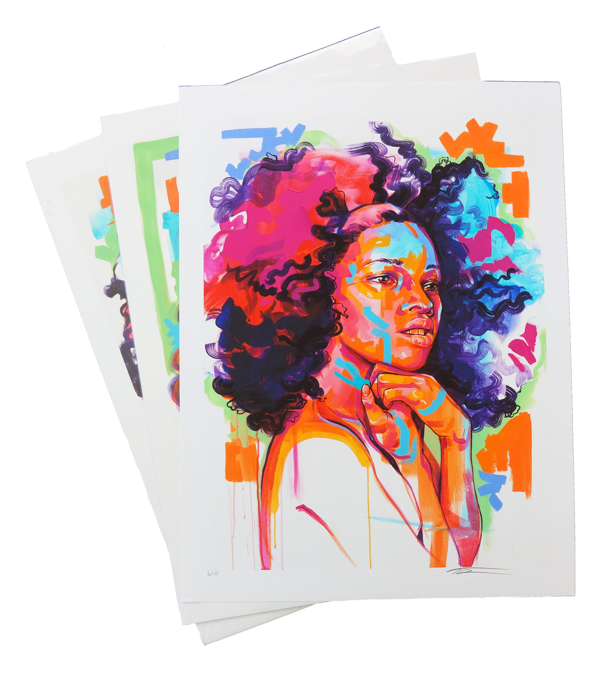 Violet Large Scale Fine Art Print